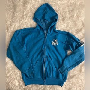 disney mickey mouse fantasia zip up
